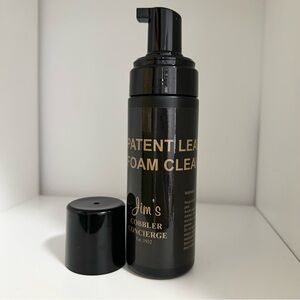 Black Patent Leather Foam Cleaner